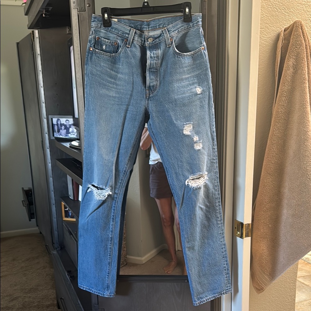 Levi's Classic Blue Denim Jeans